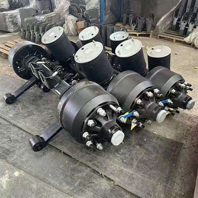 Suspension pneumatique pour camion lourd